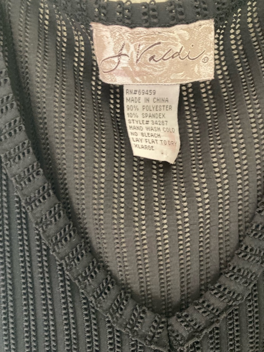 J. Valdi Simple Black Maxi Tank Cover Up Dress - Picture 3 of 5